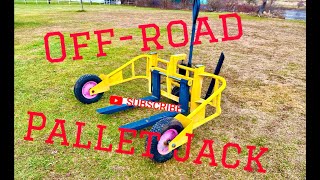 I Bought the CHEAPEST off Road Pallet Jack I Could Find!