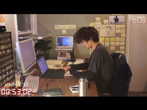 study with me live pomodoro
