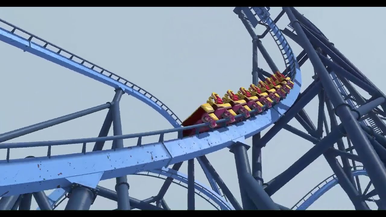 Mega Park : High Dive : Nolimits 2 Giovanola Tilt Coaster