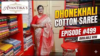 AVANTIKA`S  || Dhonekhali Cotton Saree || Episode-499 || screenshot 4