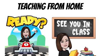 TOUR OF MY TEACHING SPACE | READY TO TEACH FROM HOME!