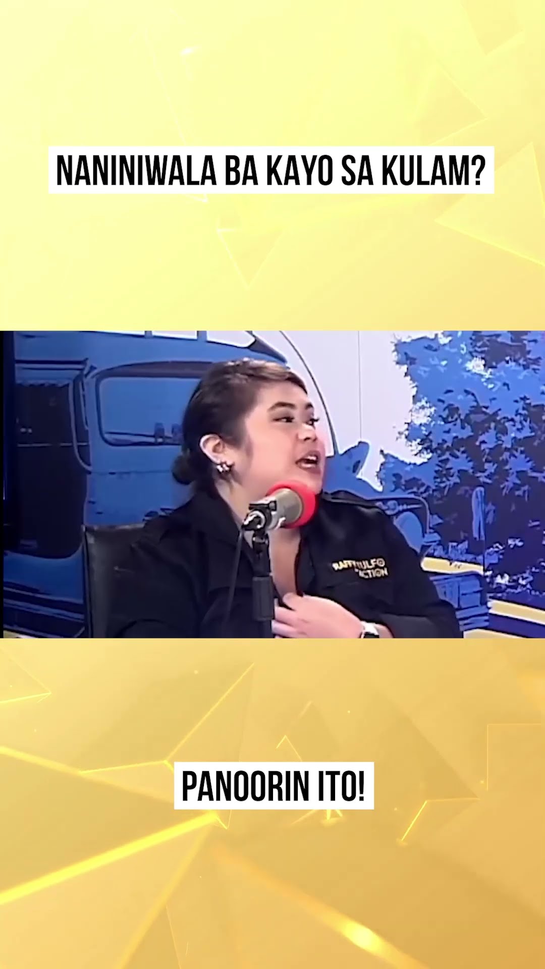 Naniniwala ba kayo sa kulam?! Watch this! #raffytulfoinaction