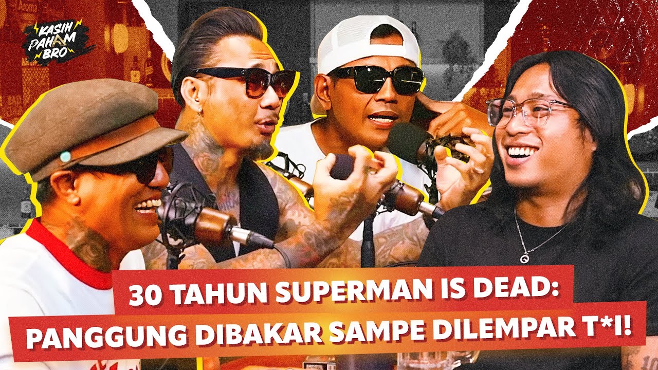 SUPERMAN IS DEAD, LEGENDA PUNK INDONESIA YANG REKAMAN DI PENJARA! - KASIH PAHAM BRO!