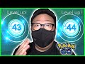 I HIT LEVEL 43 & 44 ON THE SAME DAY IN POKEMON GO