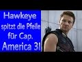 Hawkeye spitzt die pfeile fr captain america 3