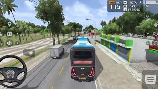 Indonesia Coach bus driving | Euro bus simulator 2025 Android gameplay #game 1 Part 1063 screenshot 3