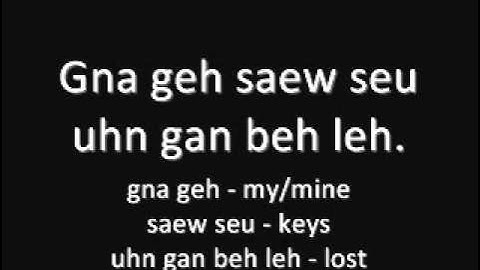 Learn Basic Hakka Chinese - Part 3 (Random Everyday Phrases 1)