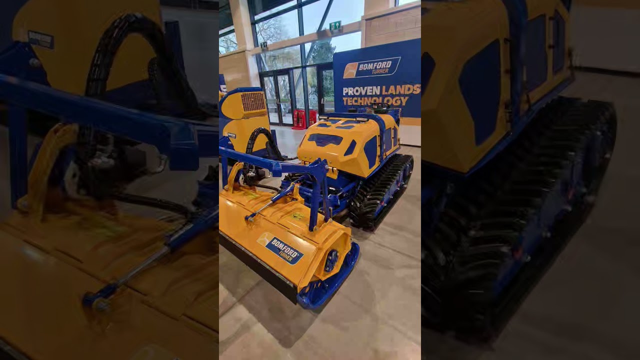 Some of the tackle on show at the Riponfarmservices open day.