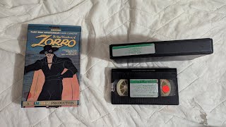 FULL VHS TAPE] The New Adventures of Zorro Volume 2 1984 Family