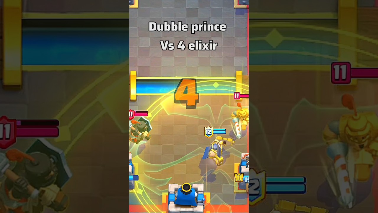 Positive elixir trade in Clash Royale 