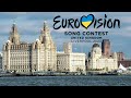 Liverpool Eurovision 2023 🇬🇧 🇺🇦 - Eurovision village and City Walking Tour in 4K