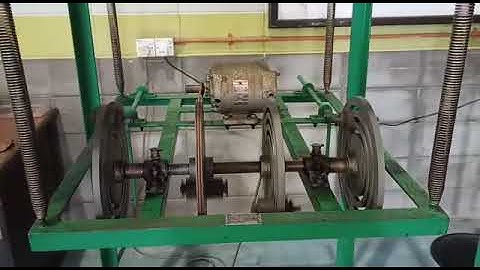 SEMM 3931 MACHINE LAB Balancing of Rotor-2b dynamic balance condition (Part 4 of 5)