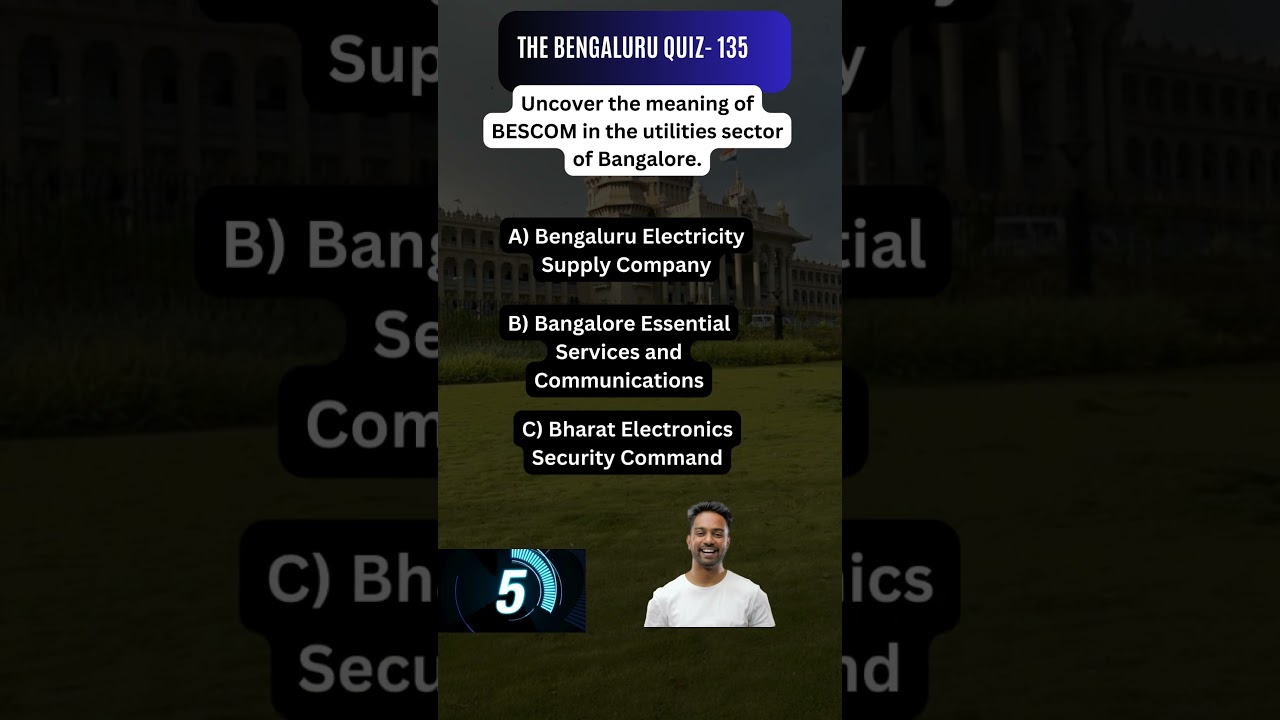 BESCOM Unveiled: Powering Up Bangalore's Secrets! 