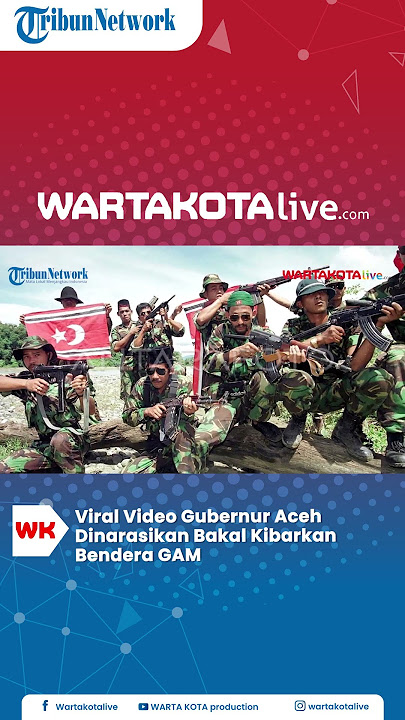 Viral Gubernur Aceh Dinarasikan Bakal Kibarkan Bendera GAM, Buntut Polemik 4 Pulau Masuk Sumut?