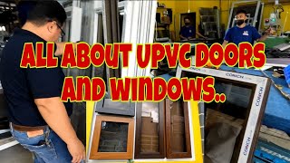 Pagawaan ng matibay at dekalidad na UPVC doors and windows.. Ang daming designs na pamag pipilian .