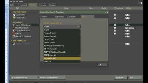 How to get your own language in Counter Strike Source!
