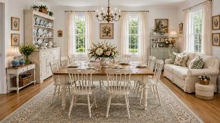 ✨ Timeless Cottage Decor Bringing Memories  Tradition Back to the Dining Table🌷