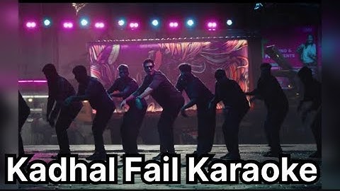 Kadhal Fail Song Karaoke For Male Singers - Nilavuku Enmel Ennadi Kovam Movie