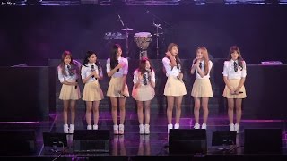 160724 아이오아이 유닛 (I.O.I Unit) - Ment [전체] 직캠 Fancam (JTN 썸머페스티벌) by Mera