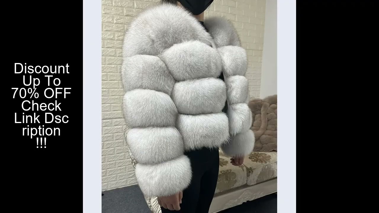 2025 MAOMAOKONG Natural Real Fox Fur Coat Women Winter Long Sleeve Luxury Raccoon Fur Jackets Thick