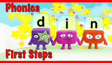 Alphablocks - Word Magic "D-I-N" (Red Level Step 2)