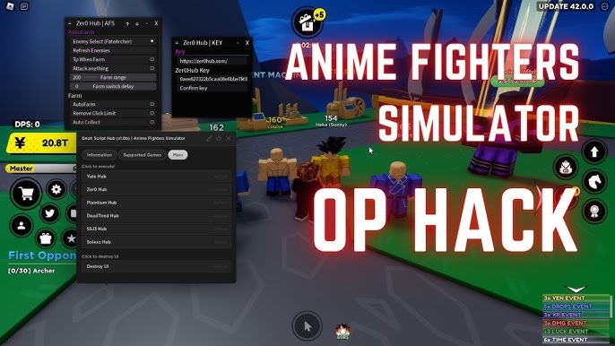 Anime Fighting Simulator Script Infinite Yen & Shard's Fast Durability  Strength Chakra (Roblox) from anime fighting simulator gui script pastebin  Watch Video 