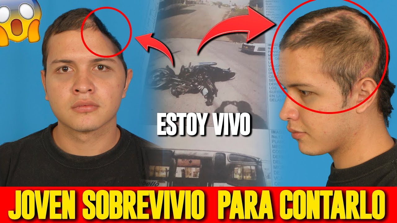 SOBREVIVE PARA CONTARLO, EN MEDIO DE UN ACCIDENTE, CASI PIERDE LA V1DA 😔😱😱