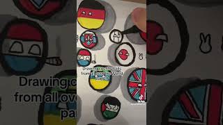 Drawing Countryballs From All Over The World
