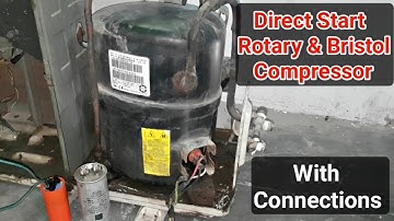 Direct start rotary and Bristol type compressor