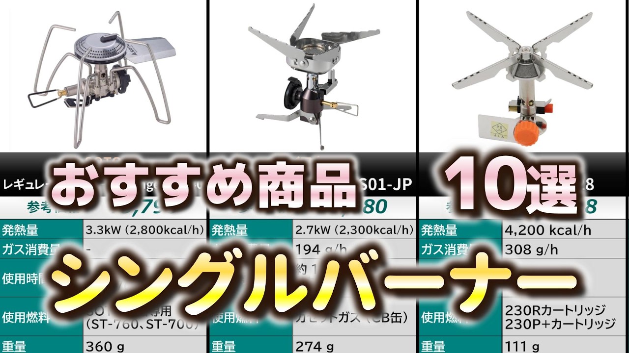 WINTECH【2018最新バージョン】 シングルバーナー ジュニアコンパクト