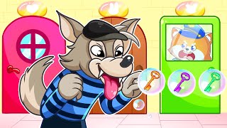 Police Find The Missing Keys Song Funny Kids Songs & Nursery Rhymes Toddler Song By Zee Zee