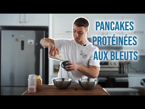 pancakes-protÉinÉs-aux-bleuets