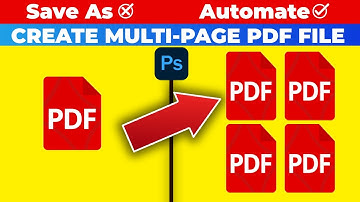 How to Create MULTI-PAGE PDF in Photoshop like a Pro (Beginner Tutorial)