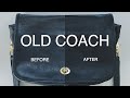 古着のCOACHを補修クリームで直そう