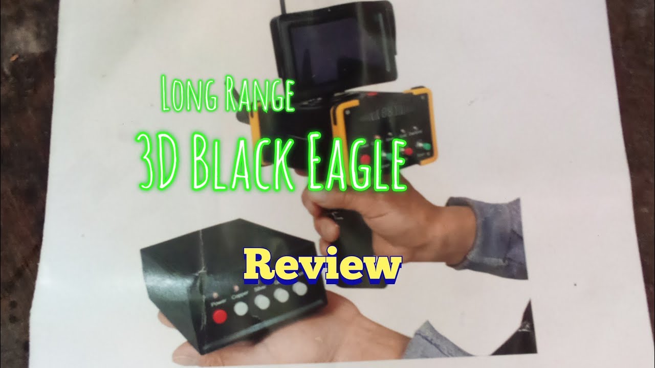 Long Range 3D Black Eagle unbox