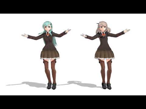 【MMD艦これ】鈴谷＆熊野「PARA GIRL」