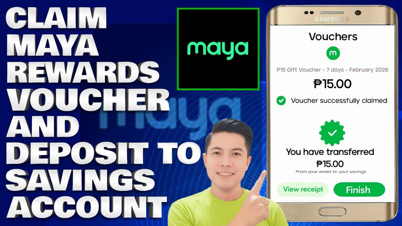How To Claim Maya Rewards Voucher and Deposit To Savings Account | Maya ...
