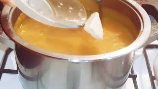 شوربة القرع الأحمر/ bal kabağı çorbası