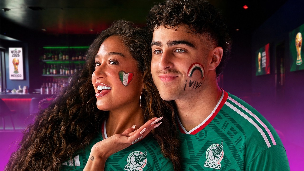 Nick & Cierra Ortega Watch Mexico In The World Cup! - YouTube