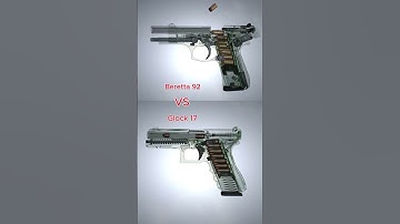 Beretta 92 vs Glock 17: Pistol Duel