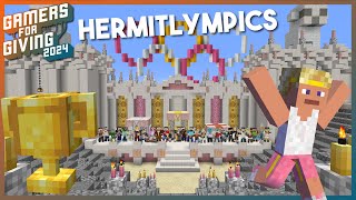 🔴 The Hermit Olympics!!! - Gamers for Giving Charity Stream