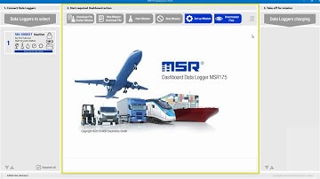 Using the MSR175 Shock Data Logger Dashboard Software