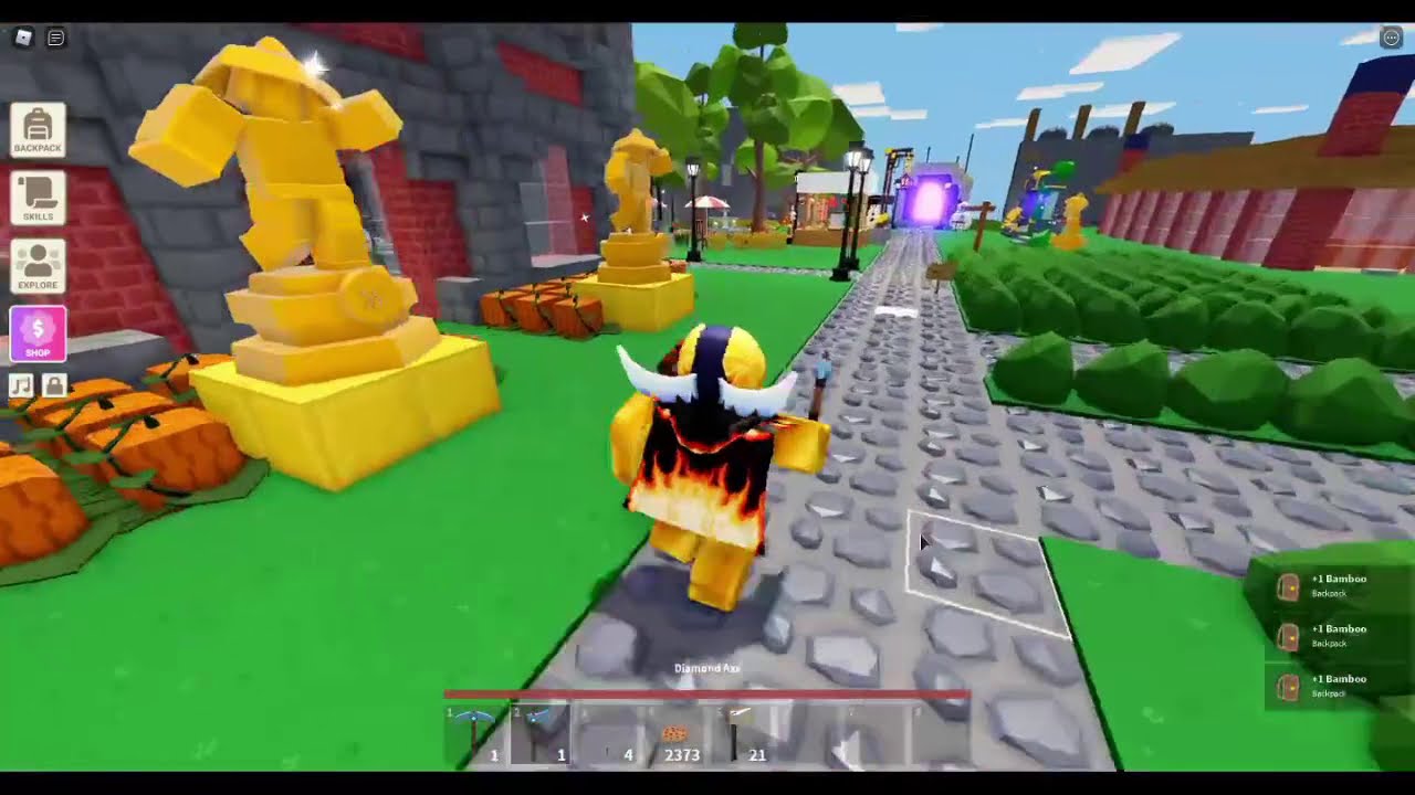 Roblox Islands is diamond axe worth it?