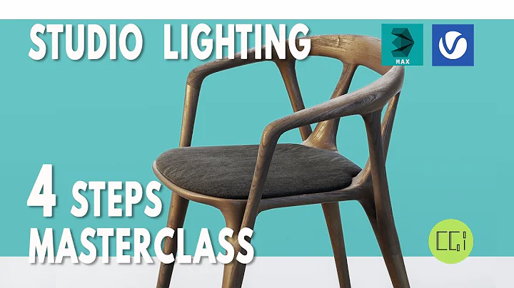 🏆 Create Professional Studio Lighting Setup 3ds Max + V-Ray in 4 Easy Steps