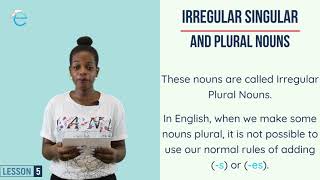 Famous Elementary Lesson 5: Irregular Singular and Plural Nouns in English | A1-A2 Level English Grammar Wealth