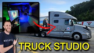 My Semi Truck Content Studio // FULL TOUR