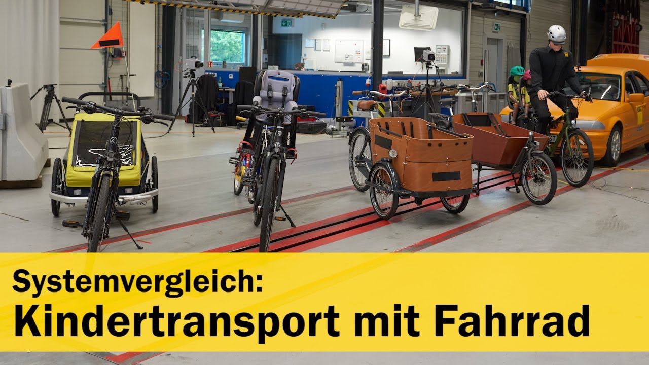 Fahrrad Kindertransport: So radeln Sie mit dem Nachwuchs - Velomotion