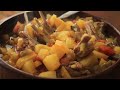 Ağizda əriyən sobada quzu qaburğasi