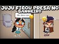 ROTINA NA ESCOLA: JUJU FICOU TRANCADA NO BANHEIRO 😱 AVATAR WORLD ROTINAS 
