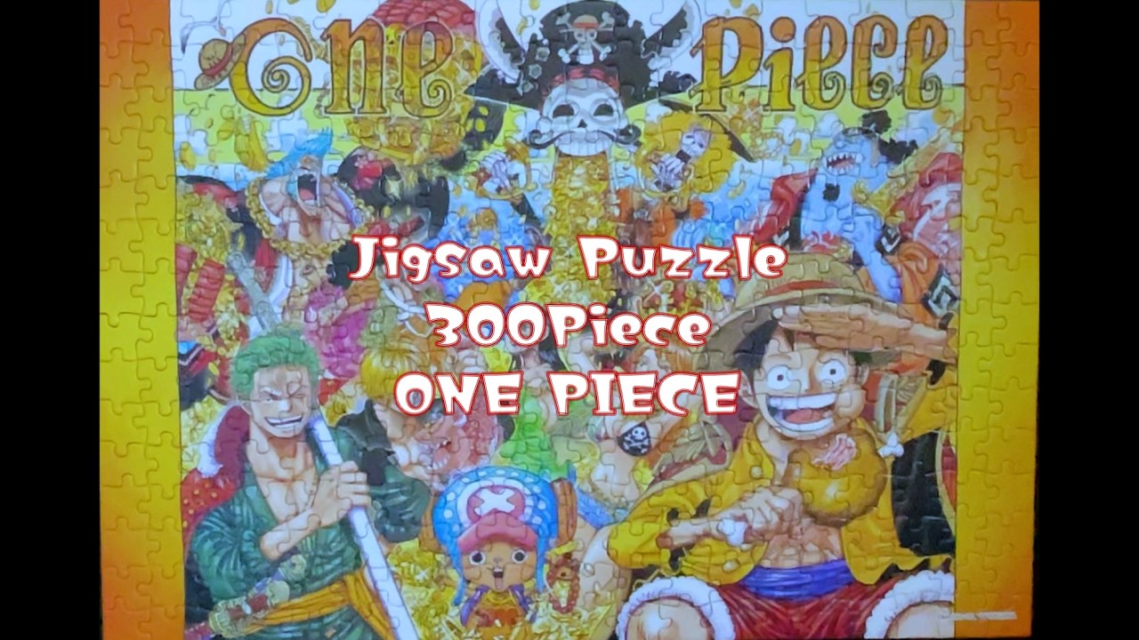 Weekly Shonen Jump] 300pcs jigsaw puzzle ONE PIECE Timelapse